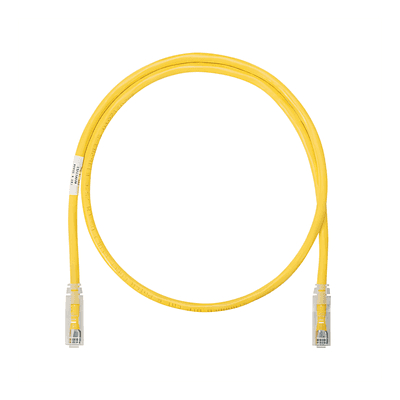 Cable de Parcheo UTP / Cat 6 / 24 AWG / 0.90 m (3 ft) / T568B / Amarillo NK6PC3YLY PANDUIT