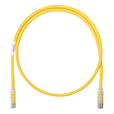 Cable de Parcheo UTP / Categoría 6 / 1.5 m (4.92 ft) / 24 AWG / T568B / CM / Amarillo NK6PC5YLY PANDUIT
