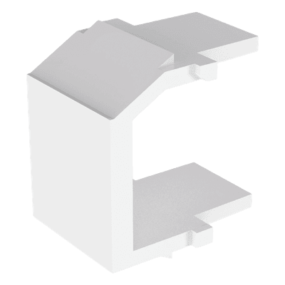 Módulo de Tapa Ciega / Keystone / 1 Espacio / 0.87' x 0.64' x 0.79' / ABS / ROHS NKBMWH-X PANDUIT