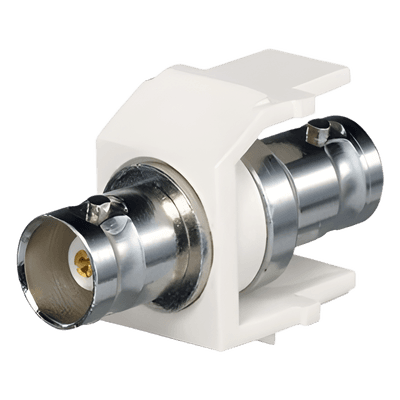 Módulo Acoplador Coaxial / Keystone BNC / 50 Ohms / Color Marfil NKBNCMEIY PANDUIT