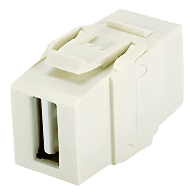 Módulo Acoplador USB 2.0 / Keystone / Hembra a Hembra / 0.67 x 1.32 x 0.20 in / 0.02 lb NKUSBAAWH PANDUIT