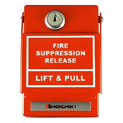 Estación Manual / Supresión de Incendio / Inhibición Química / UL-FM / Con Llave HPS-DAK-SR HOCHIKI