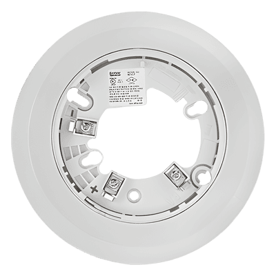 Base de 6 pulgadas para detectores IDP y SK, Color Marfil B210LP SILENT KNIGHT BY HONEYWELL