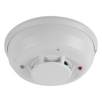 Detector de Humo y Calor Combinado / 4 Hilos / Sirena 85 dB / Relevador Forma C / 57.2°C (135°F) / Base Stop-Drop 'N Lock 4W-TARB SYSTEM SENSOR