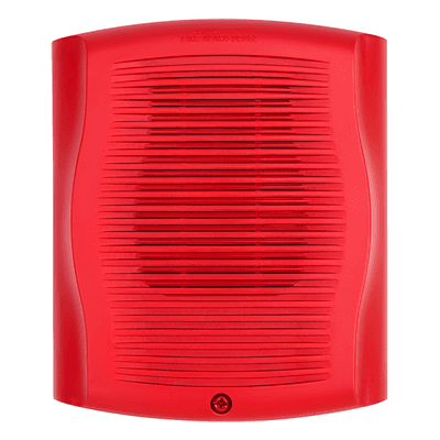 Bocina para Montaje en Pared, Color Rojo SP-R system sensor