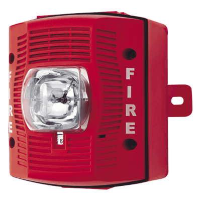 Bocina con estroboscópico para exterior / NEMA 4X - IP56 / 15-115 cd / 25/70.7 Vrms / SpectrAlert Advance SP-SRK SYSTEM SENSOR