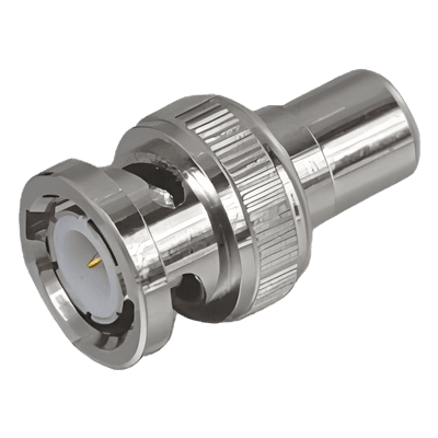 Adaptador en Línea / 75 Ohm / BNC Macho a RCA Hembra / 13.9 mm x 27 mm / 0.55 in x 1.06 in TT-RG-02 EPCOM TITANIUM