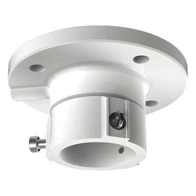 Montaje de Techo para Domo PTZ / Aleación de Aluminio / Diámetro 116.5 mm / Peso 380 g / Color Blanco DS-1663ZJ HIKVISION