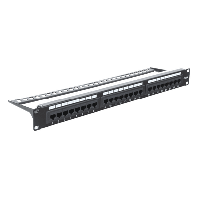 Panel de Parcheo Punchdown / 24 Puertos / Cat6A / 19 Pulgadas (48.26 cm) / 1U / UTP / T568A-T568B LP-PP-605A LINKEDPRO BY EPCOM