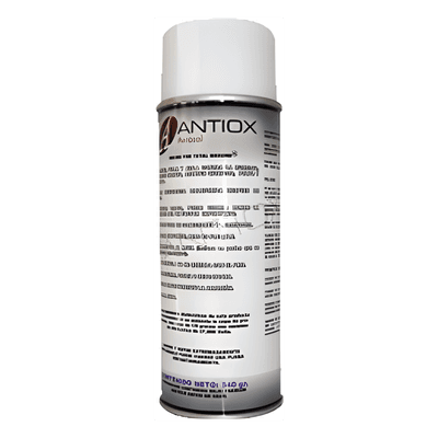 Aerosol Protector Antioxidante / Aislante Dieléctrico 37,000 V / 3 mm / Resistente a Humedad y Salinidad / Baja Temperatura / Sistemas de Puesta a Tierra ANTIOX TOTAL GROUND