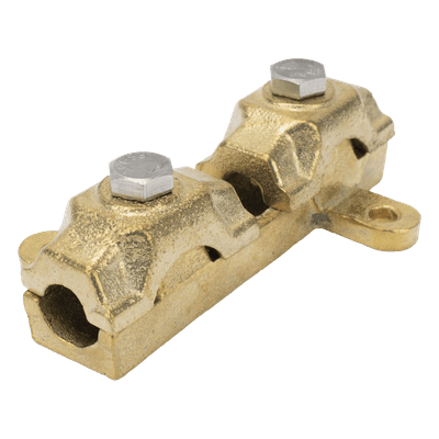 Desconectador de Sistema de Tierra / Bronce / 1/0 AWG a 250 MCM / Conector Mecánico TG-DMP TOTAL GROUND