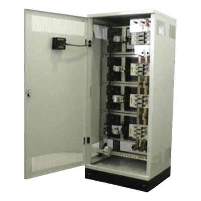 Banco Capacitor Automático / 125 KVAR / 480 VCA / Trifásico / Gabinete Modular CAI-125-480 TOTAL GROUND