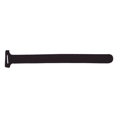 Cincho de contacto / 150 x 12 mm / Nylon y polipropileno / Negro / 20 piezas / 0.49 x 0.47 ft CINTHO-150-N THORSMAN