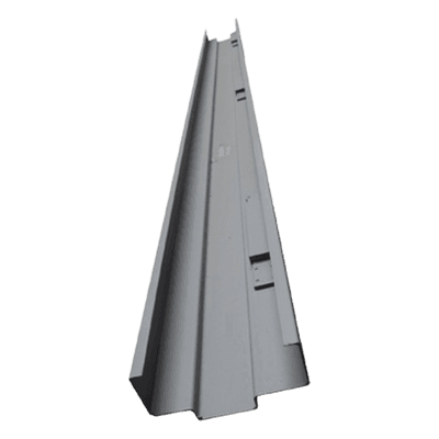 Jamba de Contra / Galvanizada Calibre 16 / 7' 0" x 5 3/4" / Preparación Pestillo Derecho / Vano 1025 x 2190 mm 5061 ASSA ABLOY