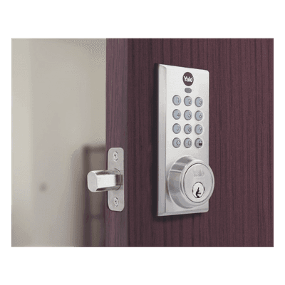 Cerradura Digital con Teclado YDD114 / 10 usuarios/ Para Puerta Izq o Derecha de 60 a 70 mm 89071 YALE-ASSA ABLOY