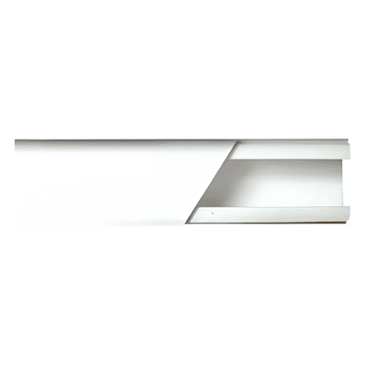 Canaleta PVC / 1 Vía / 20 x 17 mm / Tramo 2.5 m / Autoextinguible / Resistencia UV 500 hrs / -20°C a +85°C TMK-1720 THORSMAN
