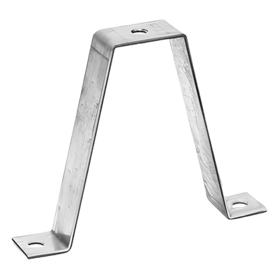 Soporte Doble para Techo / Fijación Universal / Ancho 100-200 mm / Acabado Electro Zinc / Varilla 1/4 y 5/16 MG-64-162EZ CHAROFIL