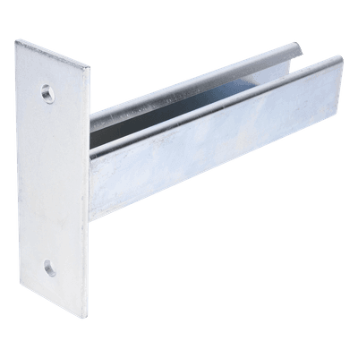 Ménsula Unicanal, 150mm, con acabado Electro Zinc MG-MS-111EZ CHAROFIL