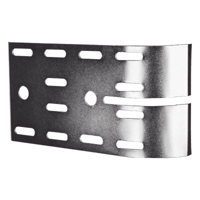 Bajada para cable ranurada / 95 x 190 mm / 3.7 x 7.5 pulgadas / Acabado Electro Zinc MG-51-097EZR CHAROFIL
