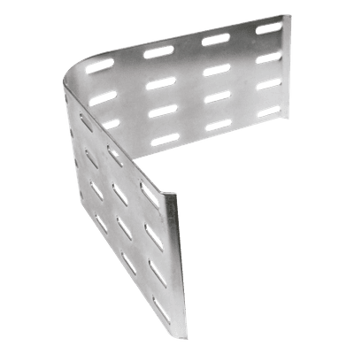 Bajada de cable doble / 95 x 175 mm / 3.7 x 6.9 in / Acabado Electro Zinc CH-BDA-CD-95EZ CHAROFIL
