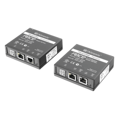 Kit Extensor IP y PoE / UTP CAT5E / 500 m (1640 ft) / 100 Mbps Full Duplex / IEEE 802.3at PACE-1PR-MT ALTRONIX
