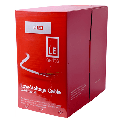 Cable para Alarma / 6 Conductores / 22 AWG / CCA / 305 m (1000 ft) / PVC Retardante / Blanco SF-22-06-LE SFIRE