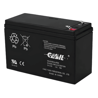 Batería recargable SLA / 12 V / 7 Ah / Terminales tipo faston T1-T2 / Respaldo de energía 712BNP HONEYWELL