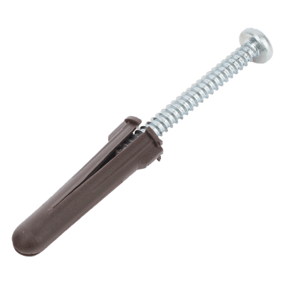 Kit de Fijación / Taquetes Doble Expansión / 10 Piezas / Tornillos 10 mm x 1 3/4" (44.5 mm) / Carga 120 kg TP-2B-KIT THORSMAN