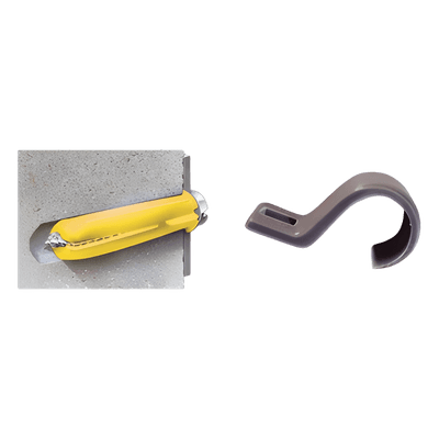 Kit de Fijación / 12 Grapas + Taquetes + Tornillos / Polietileno Flexible / -10°C a +120°C / Interior-Exterior TK-1014 THORSMAN