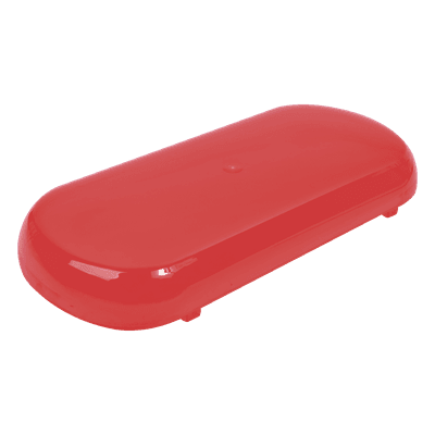 Domo de reemplazo / Policarbonato rojo / Compatible Mini Barra X606 / Resistente UV Z606-DR EPCOM INDUSTRIAL SIGNALING