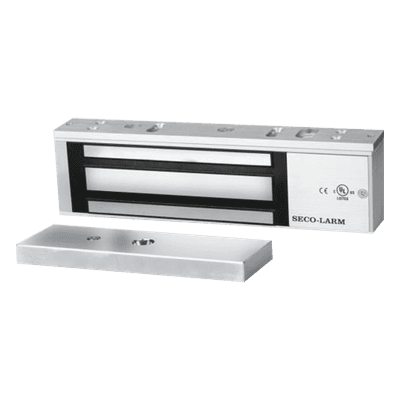 Chapa Magnética / 1200 lbs (545 kg) / 12-24 VDC Seleccionable / UL294 / Sin Magnetismo Residual / 3.94 ft x 1.65 x 2.64 in E941SA1200 ENFORCER SECOLARM