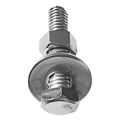 Tornillo Hexagonal / 1/4" x 3" / Acabado Electro Zinc / Uso Industrial CH-TCH-6-76 CHAROFIL
