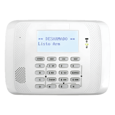Teclado / Transceiver / Pantalla alfanumérica 4 líneas / Receptor RF 200 pies / Compatible serie 5800 6162-RF HONEYWELL HOME RESIDEO
