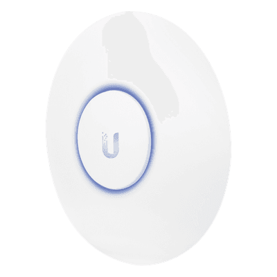 Access Point Wi-Fi 5 / 1.3 Gbps / MIMO 3x3 / Cobertura 140 m² (1,500 ft²) / 250+ Clientes / PoE / Montaje Techo-Pared UAP-AC-PRO UBIQUITI