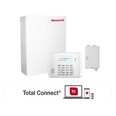 Kit de alarma / Panel Vista-48LA / Teclado alfanumérico / Receptor inalámbrico serie 5800 / Comunicador celular LTE VISTA-48/62RF4G HONEYWELL HOME RESIDEO