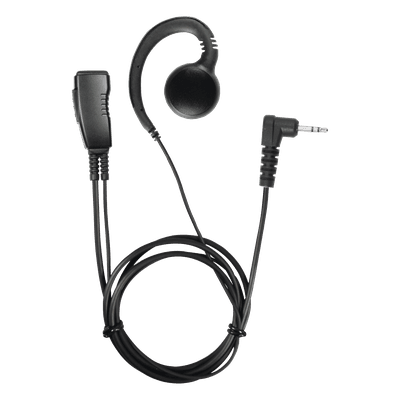 Micrófono de Solapa / Estilo Gancho / Cable 30' (76cm) / Kevlar / PTT / 1-Pin Motorola LMC-1GH63 PRYME