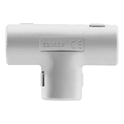 Unión en T para Tubería Rígida / 25 mm / PVC Auto-extinguible / Libre de Halógenos / Instalaciones Eléctricas