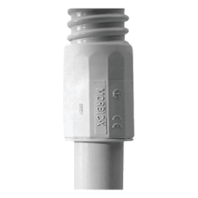 Conector Rígido a Flexible / PVC Auto-Extinguible / 20 mm / IP65 / -24°C a 60°C / 0.66 ft DX-43-420 GEWISS