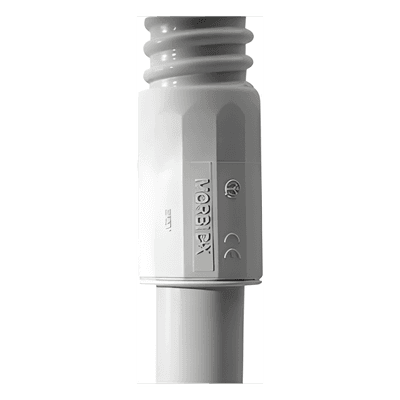 Conector de Transición Rígido-Flexible / PVC Auto-Extinguible / 32 mm / IP65 / -24 a 60°C / Sin Halógenos DX-43-432 GEWISS