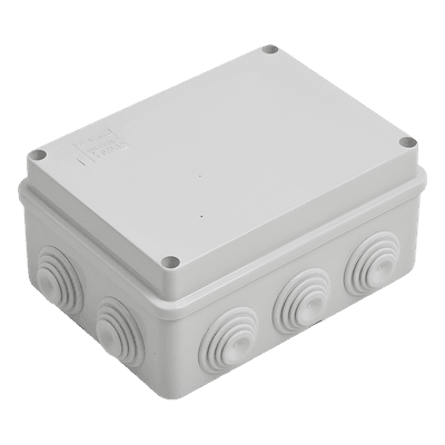 Caja de Derivación Estanca / 10 Entradas / IP55 / IK08 / 150x110x70 mm / Libre de Halógenos / Exterior GW-44-006 GEWISS