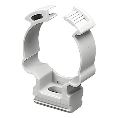 Soporte de Collar / PVC Auto-extinguible Libre de Halógenos / 16 mm / Montaje en Pared y Techo / Instalación cada 1.5 m (4.9 ft) GW-50-605 GEWISS