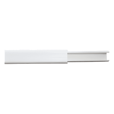 Canaleta de PVC / 12 x 8 mm / 2 m / Autoextinguible / Blanco / -20°C a +85°C TMK-0812 THORSMAN