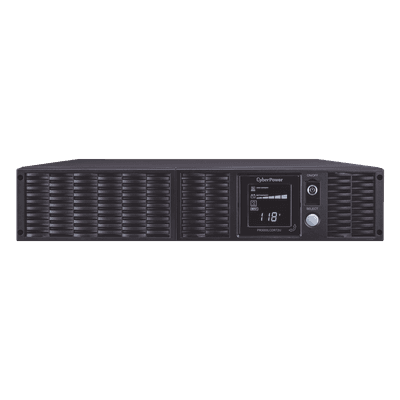 UPS de 3000 VA/2700 W, Topología Línea Interactiva, Entrada 120 Vca NEMA L5-30P, Onda Senoidal Pura, Torre o Rack de 2 UR, Con 8 Tomas 5-20R y 1 L5-30R PR3000LCDRT2U CYBERPOWER