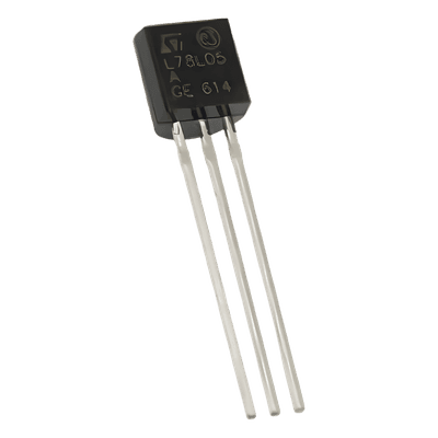 Regulador de Voltaje Positivo / 5V / 100 mA / TO-92 / Protección Térmica y Cortocircuito 78-L05 SYSCOM PARTS