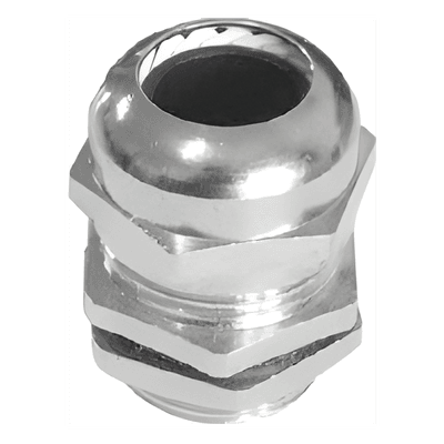 Conector Metálico Tipo Glándula / Rango 13-18 mm (0.51-0.71') / IP68-10 Rotativo / Latón Niquelado / -40℃ a 100℃ TXG-BM-27X1.5 TXPRO