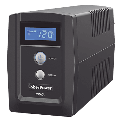 UPS de Línea Interactiva / 750 VA / 300 W / 6 Salidas NEMA 5-15R / AVR / LCD / 245 J OM750ATLCD CYBERPOWER