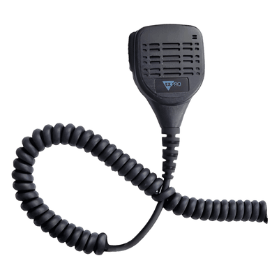Micrófono-Bocina Portátil / Impermeable IP55 / Cancelación de Ruido / Cable PU Reforzado con Kevlar / Pinza Giratoria 360° / Jack 3.5 mm TX-309-H02 TXPRO