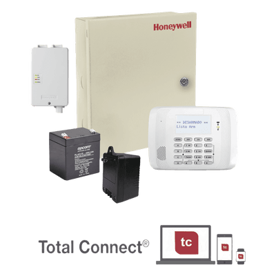 Kit de alarma / Panel Vista-48LA / Comunicador celular LTE / Batería de respaldo / Transformador / AlarmNet VISTA48RFGSMSS HONEYWELL HOME RESIDEO