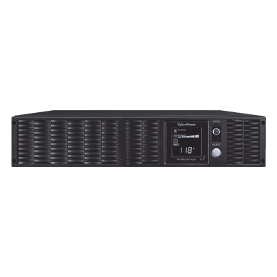 UPS de 1500 VA/1500 W, Topología Línea Interactiva, Entrada 120 Vca NEMA 5-15P, Onda Senoidal Pura, Torre o Rack 2 UR, Con 8 Tomas NEMA 5-15R PR1500LCDRTXL2U CYBERPOWER