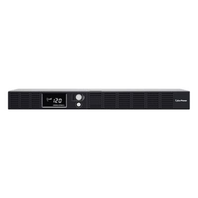 UPS de 500 VA/300 W, Topología Línea Interactiva, Entrada 120 Vca NEMA 5-15P, Tipo Rack 1 UR, Con 6 Tomas NEMA 5-15R OR500LCDRM1U CYBERPOWER